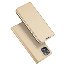 DUX DUCIS Skin Pro Holster könyvtokiPhone 14 Plus arany tok és táska