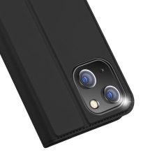 DUX DUCIS Skin Pro - Sima bőr tok Apple iPhone 15 fekete tok és táska