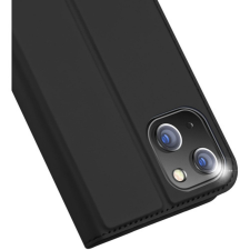 DUX DUCIS Skin Pro - Sima bőr tok Apple iPhone 15 Plus fekete tok és táska