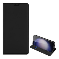 DUX DUCIS skin pro tok álló, b&#337;r hatású (flip, oldalra nyíló, kártyazseb, asztali tartó) fekete gp-151240 mobiltelefon kellék