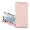 DUX DUCIS SKIN PRO tok álló, bőr hatású (FLIP, oldalra nyíló, kártyazseb, asztali tartó) RÓZSASZÍN Apple iPhone 17 Air (GP-173324) (GP-173324)