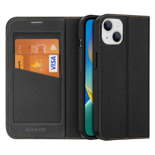 DUX DUCIS Skin X2 könyvtok iPhone 14 Plus fekete tok és táska