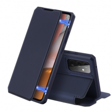 DUX DUCIS Skin X bőr könyvtok Samsung Galaxy A72 4G, kék tok és táska