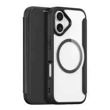 DUX DUCIS Skin X Pro MagSafe-kompatibilis könyvtok iPhone 17 - fekete tok és táska