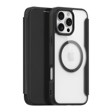 DUX DUCIS Skin X Pro MagSafe könyvtok iPhone 16 Pro Max - fekete tok és táska