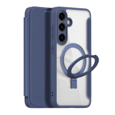 DUX DUCIS Skin X Pro tok mágneses gyűrű/állvány Samsung S24+ - kék tok és táska