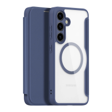 DUX DUCIS Skin X Pro tok Samsung S24 mágneses gyűrű és patent - kék tok és táska
