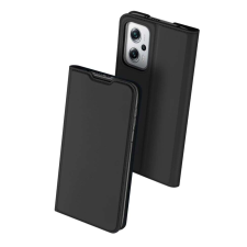 DUX DUCIS Telefontok Xiaomi Poco X4 GT 5G - Dux Ducis fekete flipcover tok tok és táska
