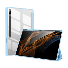 DUX DUCIS Toby ütésálló Flip Smart tok Samsung Galaxy Tab S8 Ultra tolltartóval Kék tablet tok