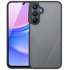 DUX DUCIS YIND Samsung Galaxy A17 tok kameravédő peremmel, fekete tok és táska