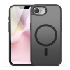 DUX DUCIS YIND szilikon telefonvédő (ütésállóság, kameravédő, matt, MagSafe) FEKETE Apple iPhone 16e (GP-168610) (GP-168610)