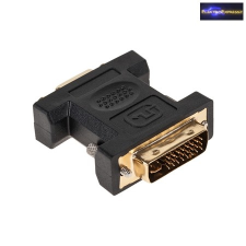  DVI-I 24+5 tűs dugó - VGA aljzat átalakító audió/videó kellék, kábel és adapter