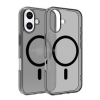 DVICED Magsafe iPhone 16 smoke case - Black (DV511013)