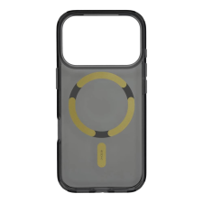 DVICED MagSafe kompatibilis tok Apple iPhone 17 Pro füstös fekete-arany tok és táska