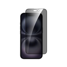 DVICED Tempered Glass Privacy Edge to Edge kijelzővédő applikátorral iPhone 16 Plus mobiltelefon kellék