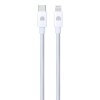 DVICED USB 2.0 Type C Lightning Töltő/adat Fehér 1.25m DV120006