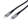 DVICED USB 4.0 Type C Összekötő Fekete 1m DV120014