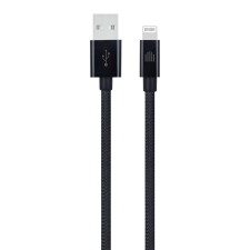 DVICED USB Lightning Töltő/adat Fekete 1.25m DV120002 kábel és adapter