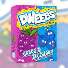  Dweebs Grape and Blueberry szőlős és áfonya ízű cukorka 45g csokoládé és édesség