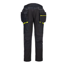  DX4 lecsatolható holster zsebes softshell nadrág PW_DX450BKR33 Fekete - 33 méret munkaruha