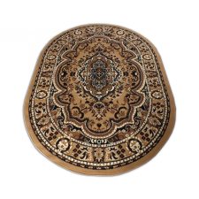  Dy. BCF Alfa 06 barna rozeta 120 x 170 cm ovális szőnyeg lakástextília