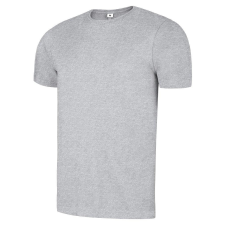 DYKENO Bonny rövid ujjú póló unisex sötétszürke melírozott 4XL munkaruha