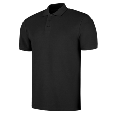 DYKENO Davi pique galléros póló férfi fekete 3XL munkaruha