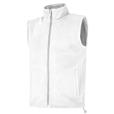 DYKENO Jada unisex polár mellény fehér XS