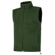 DYKENO Jada unisex polár mellény sötétzöld XL