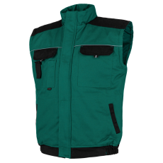 DYKENO PRIMO bélelt mellény, zöld-fekete 3XL