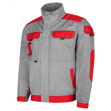 DYKENO PRIMO munkadzseki, szürke-piros 56