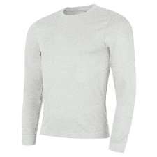 DYKENO Tarek hosszú ujjú póló világosszürke melírozott S munkaruha