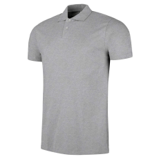 DYKENO Weston single Jersey galléros póló férfi sötétszürke melírozott 4XL