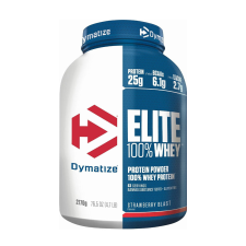 Dymatize Elite 100% Whey (2170 g, Eper) vitamin és táplálékkiegészítő