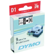 DYMO címke LM D1 alap 9mm fekete betű / fehér alap etikett