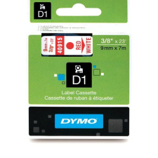 DYMO "D1" Feliratozógép szalag 9 mm x 7 m piros-fehér (GD40915) (GD40915) etikett