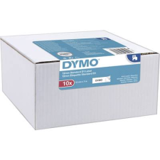 DYMO Feliratozó szalag 10 részes készlet DYMO D1 2093097 Szalagszín: Fehér Szövegszín:Fekete 12 mm 7 m (2093097) etikett