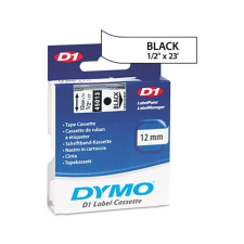 DYMO FELIRATOZÓ SZALAG DYMO 12MMX7M FEKETE FEHÉREN nyomtató kellék