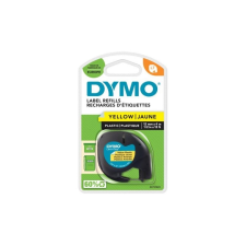 DYMO Feliratozógép szalag Dymo Letratag S0721620/59423 12mmx4m, ORIGINAL, sárga nyomtató kellék