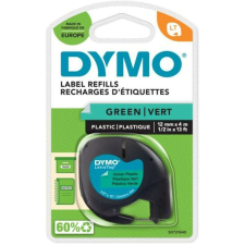DYMO Feliratozógép szalag Dymo Letratag S0721640/59425 12mmx4m, ORIGINAL, zöld nyomtató kellék