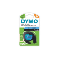 DYMO Feliratozógép szalag Dymo Letratag S0721650/59426 12mmx4m, ORIGINAL, kék nyomtató kellék