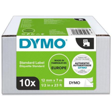  DYMO Feliratozógép szalag készlet, 12 mm x 7 m, DYMO &quot;D1&quot;, fehér-fekete információs címke