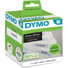 DYMO LW-Etiketten Hängeablage weiß 12x 50mm      220St/Rolle (S0722460) etikett