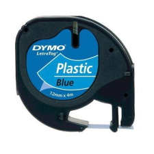 DYMO Műanyag szalag Dymo LetraTag címkézőhöz, kék irattartó