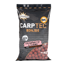 Dynamite Baits Carptec bojli 900g 15mm STRAWBERRY CREME (DY1758) bojli, aroma