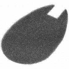 Dyras 122x195x8 mm Szűrő, bemeneti, (eredeti) DYRAS BSSV-2016 porszívó kisháztartási gépek kiegészítői