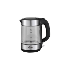 Dyras Üveg vízforraló DYRAS DYR WK-1509LED 1,7 liter inox vízforraló és teáskanna