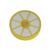 Dyson Motorvédő szűrő dyson 905401-01 sárga kerek 153mmØ porszívóhoz