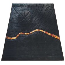 Dywan Black And Gold N 11 60 X 100 cm Szőnyeg lakástextília