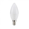  E14 LED lámpa (4.5W/200°) Gyertya - hideg fehér, PRO Samsung